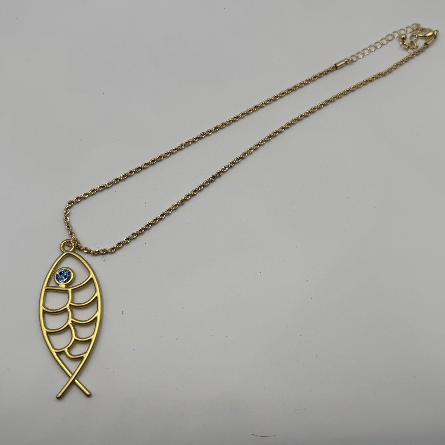 Out of the water and over your heart necklace