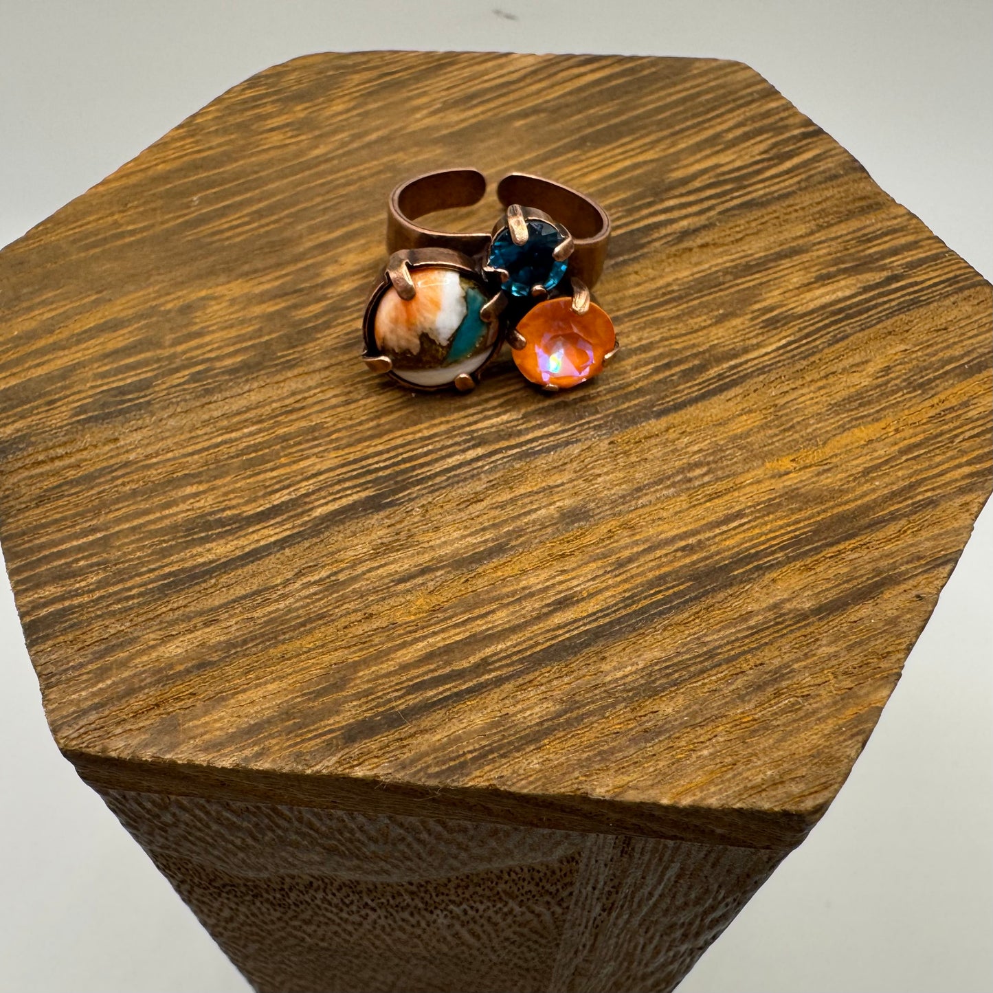 Triple copper ring