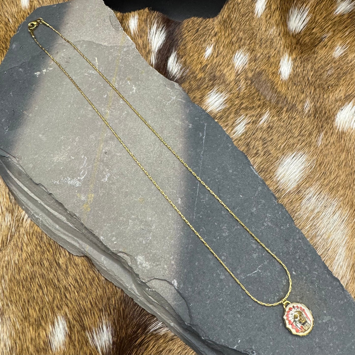 Indian Chief necklace