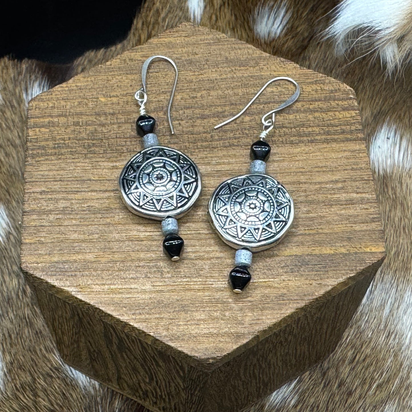 Mandala earrings