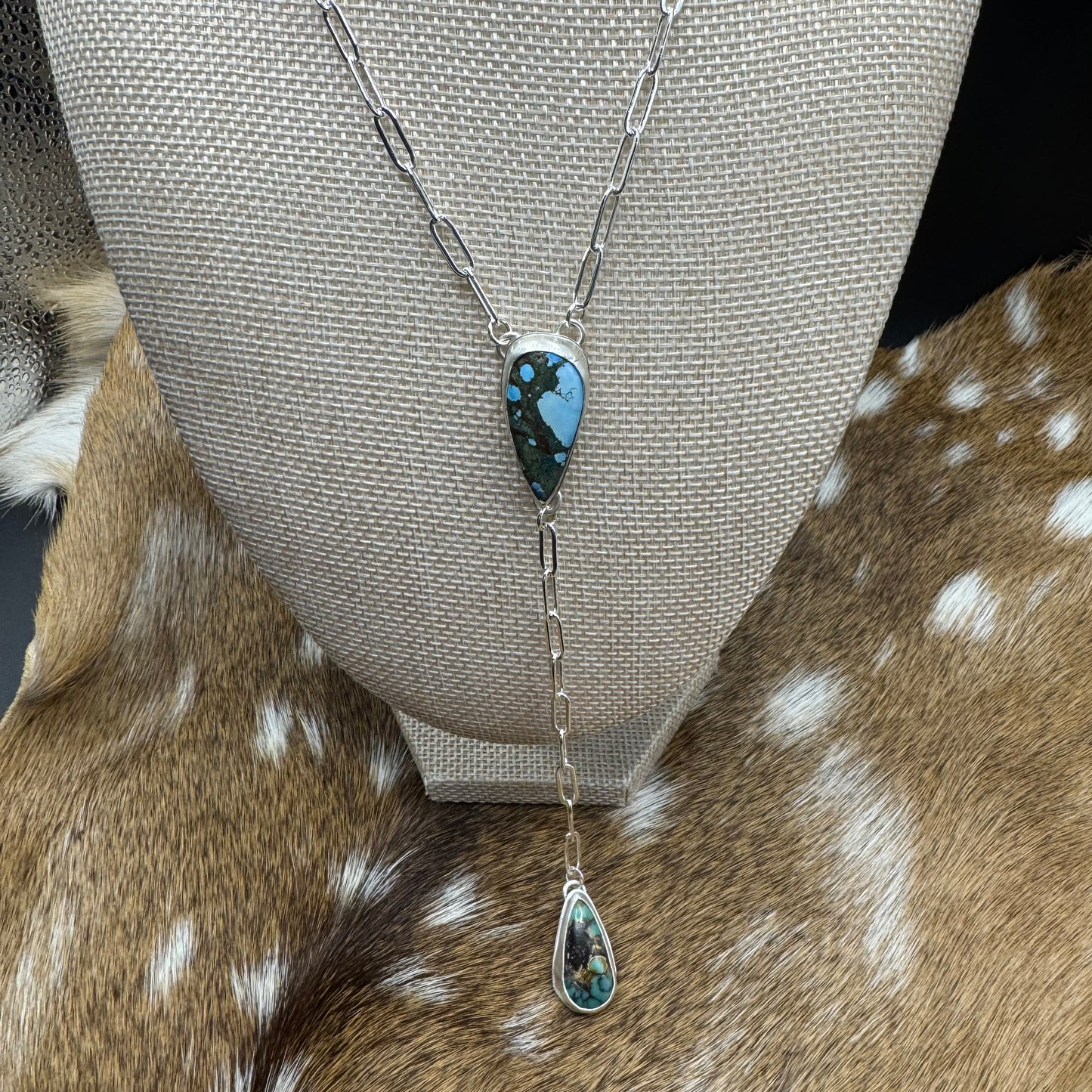 Royston turquoise lariat