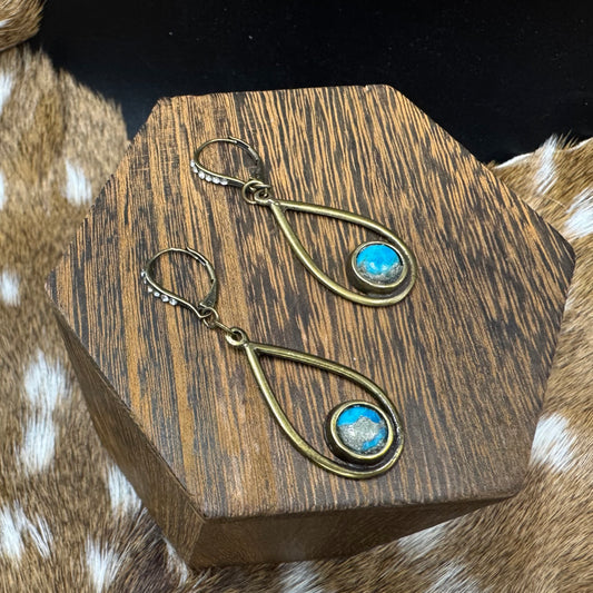 Turquoise Trail earrings