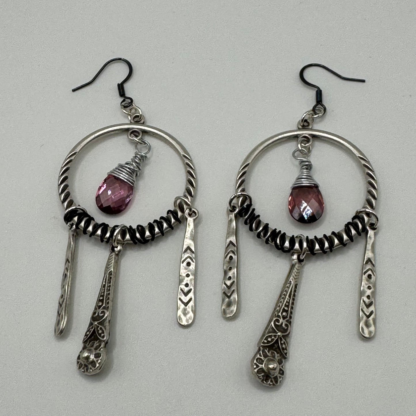 Dream catcher earrings