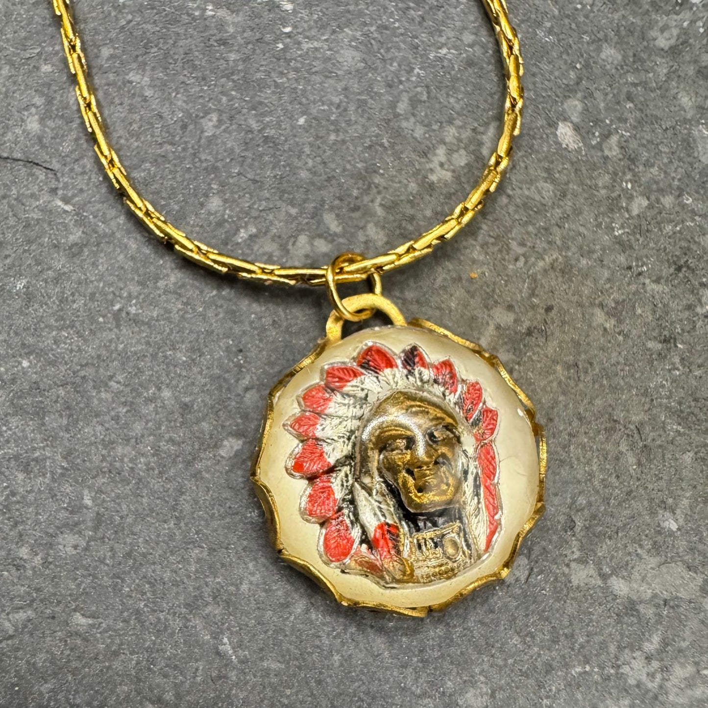 Indian Chief necklace