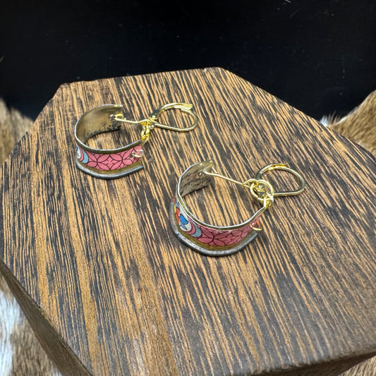 Vintage tin hoops